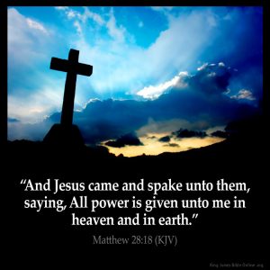 All Power is Given to Me